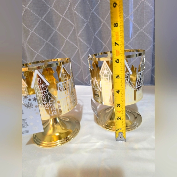 Holidays Candle Holders Set of 2 - Picture 5 of 6